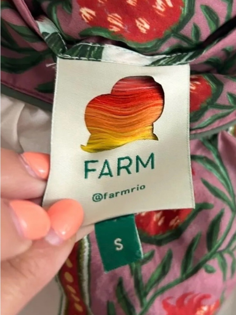FARM Rio Maxi skirt - Picture 3 of 5